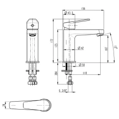 Qua Monda Lavabo Bataryası 11050020375