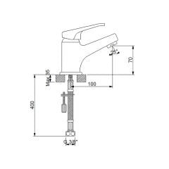 Newarc Smart Lavabo Bataryası-153-NEWARC-142521