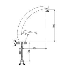 Newarc Smart  Evye Bataryası (Lüks Uzun  Borulu)-153-NEWARC-142731U