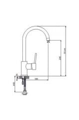 Newarc Minart Dönerli Lavabo Bataryası-191581