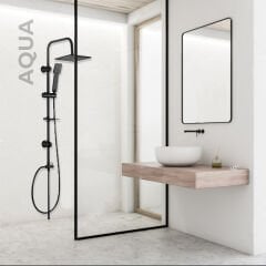 Newarc Aqua Duş Ünitesi Siyah-440536