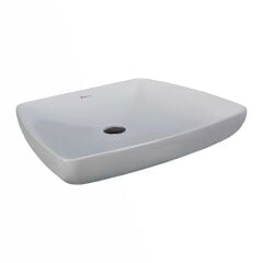 Ege Finikia 60 Cm Tezgahüstü Lavabo (Batarya Deliksiz)-69601