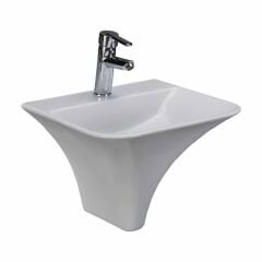 Ege Vitrifiye Selge Monoblock Asma Lavabo-153-EGE-5446110710001331