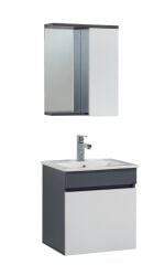 Renge 60*40 Fulya beyaz alt üst banyo takımı-153-RENGE-44056