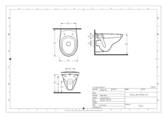 SİMENA ASMA KLOZET (TAHARAT DELİKLİ) BEYAZ