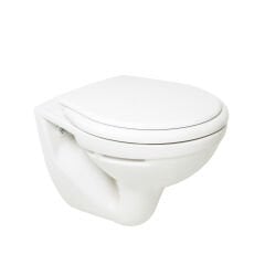 SİMENA ASMA KLOZET (TAHARAT DELİKLİ) BEYAZ