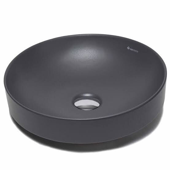 ALVONA 40 CM B.DELİKSİZ MAT SİYAH LOGOSUZ